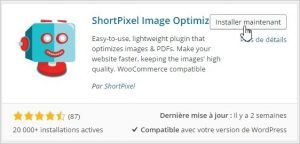 shortpixel plugin
