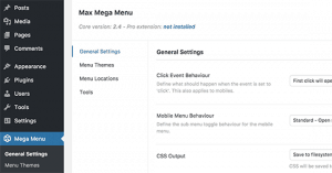 méga menu