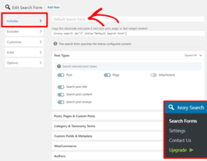 ajouter barre de recherche au menu wordpress