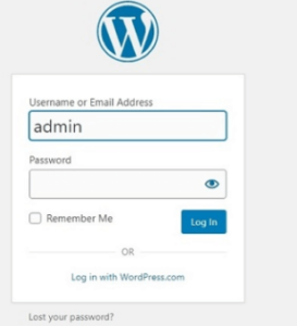 cacher page de connexion admin