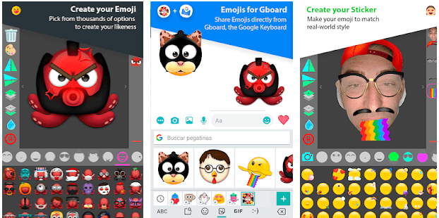 Application indroid pour créer des emoji
