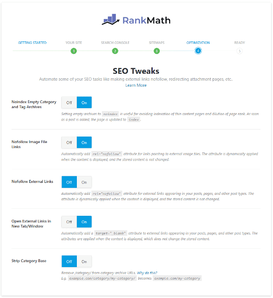 optimisation de Rank Math